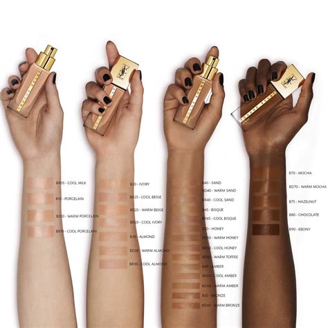 ysl touche eclat foundation br 30 swatches|ysl touche eclat le teint.